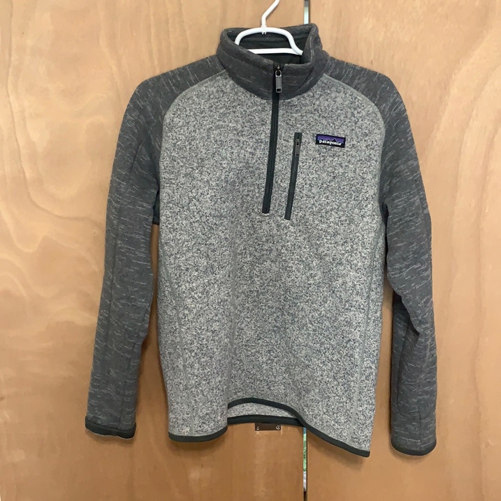 Patagonia Men’s Quarter Zip Better Sweater Size S